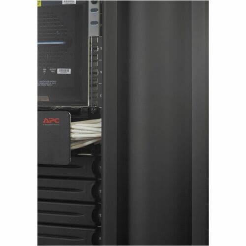 Gestionnaire de câbles APC by Schneider Electric - Noir - Hauteur rack 42U - 1 unité