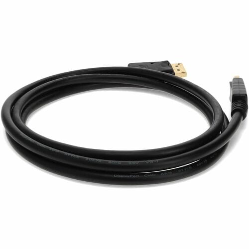 AddOn 10ft (3M) DisplayPort Cable - Male to Male - 10 ft DisplayPort A/V Cable for Audio/V