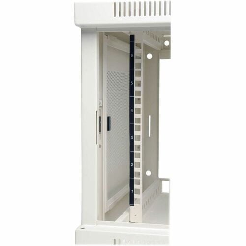 Tripp Lite by Eaton White SmartRack 6U Wall-Mount Rack Enclosure Cabin