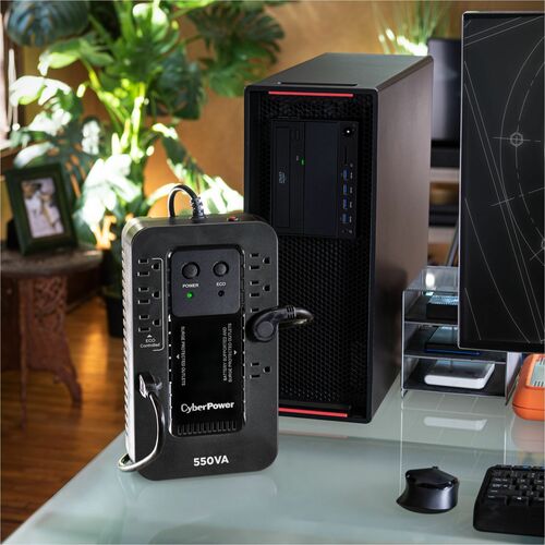 Sistemas UPS CyberPower EC550G Ecologic - Capacidad: 550 VA