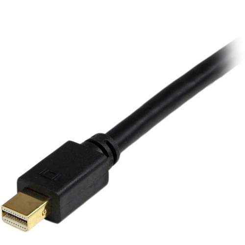 StarTech.com 10ft Mini DisplayPort to DVI Cable, Mini DP to DVI-D Adapter/Converter Cable,
