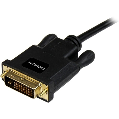 StarTech.com 10ft Mini DisplayPort to DVI Cable, Mini DP to DVI-D Adapter/Converter Cable,