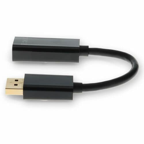 AddOn Bulk 5 Pack Displayport to HDMI Adapter Converter Cable - M/F - 8\" (203.20 mm) Disp