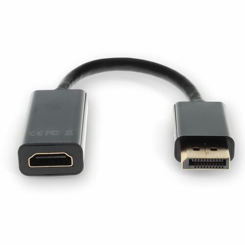 AddOn Bulk 5 Pack Displayport to HDMI Adapter Converter Cable - M/F - 8\" (203.20 mm) Disp