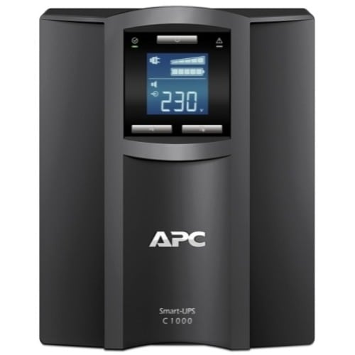 Onduleur APC by Schneider Electric Smart-UPS C 1 000 VA LCD 230 V - Tour - 3 heures