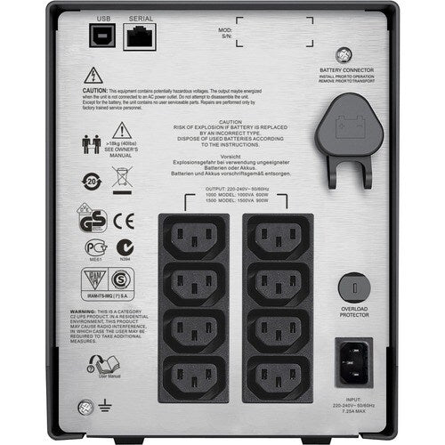 Onduleur APC by Schneider Electric Smart-UPS C 1 000 VA LCD 230 V - Tour - 3 heures
