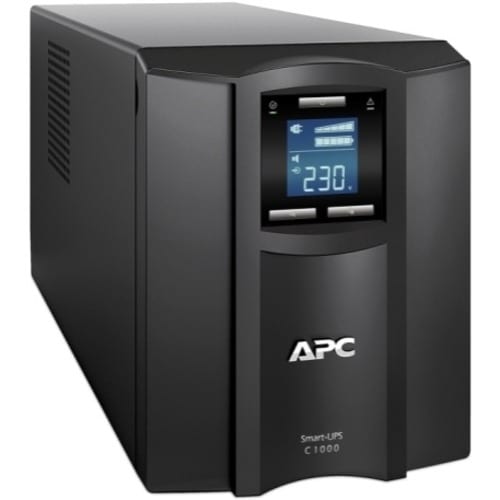 Onduleur APC by Schneider Electric Smart-UPS C 1 000 VA LCD 230 V - Tour - 3 heures