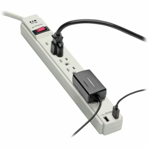 Tripp Lite by Eaton 6-outlet 2100J Surge Protector - 6 x NEMA 5-15R, 2