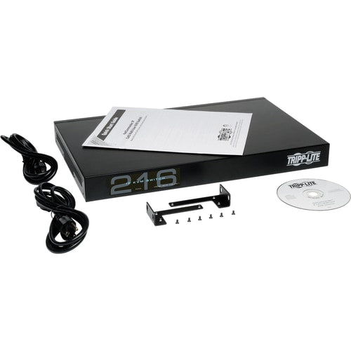 16PT CAT5 KVM RACKMNT IP 2+1