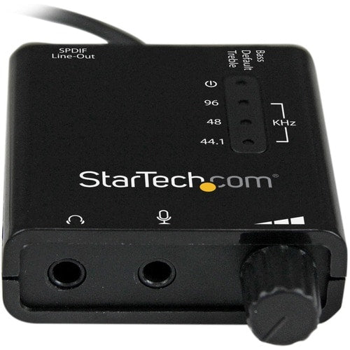EXTERNAL USB 24BIT STEREO AUDIO EXT SOUND CARD W/ SPDIF DIGITAL AUD