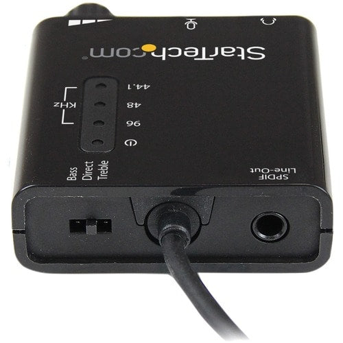 EXTERNAL USB 24BIT STEREO AUDIO EXT SOUND CARD W/ SPDIF DIGITAL AUD
