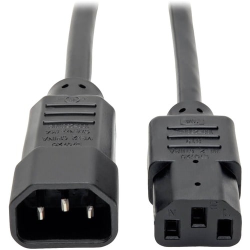 Tripp Lite 5ft Computer Power Cord Extension Cable C14 to C13 13A 16 A