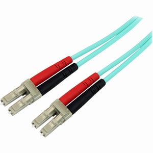 StarTech.com 3m (10ft) LC/UPC to LC/UPC OM3 Multimode Fiber Optic Cable