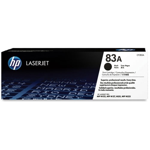 CARTOUCHE DE TONER NOIR 83A POUR LASERJET