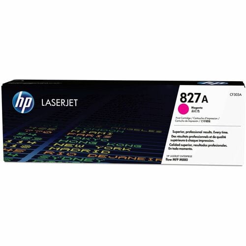 CARTUCHO DE TÓNER MAGENTA 827A PARA LASERJET
