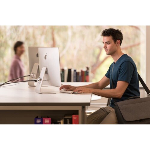 Kensington SafeDome Cable Lock for iMac - Keyed Lock - Carbon Steel - For Deskto