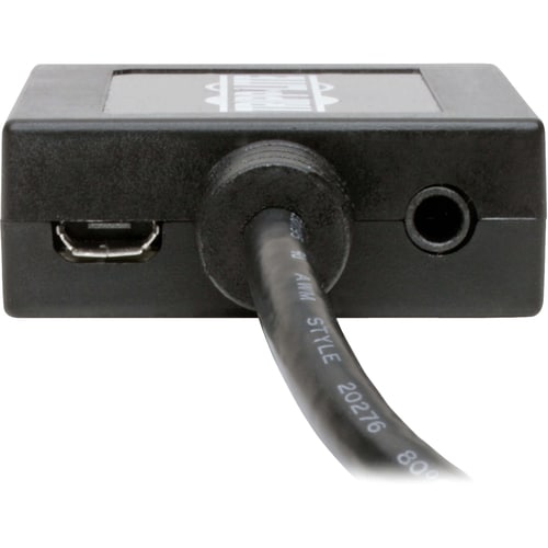 Tripp Lite Micro HDMI to VGA Adapter Converter with Audio Smartphone / Tablet / Ultrabook