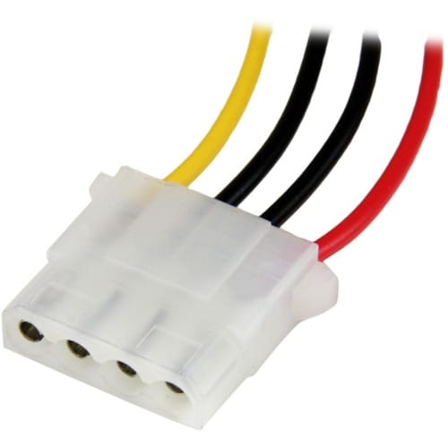 StarTech.com 12in LP4 Power Extension Cable