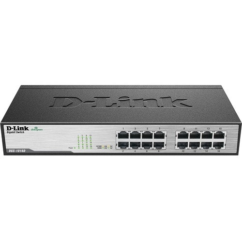 COMMUTATEUR 16 PORTS GIGABIT NON GÉRÉ MONTABLE EN RACK