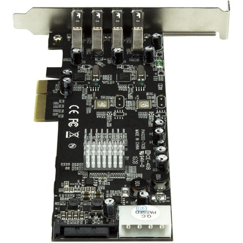 ADAPTADOR DE TARJETA PCIE SUPERSPEED USB 3.0 DE 4 PUERTOS CON UASP