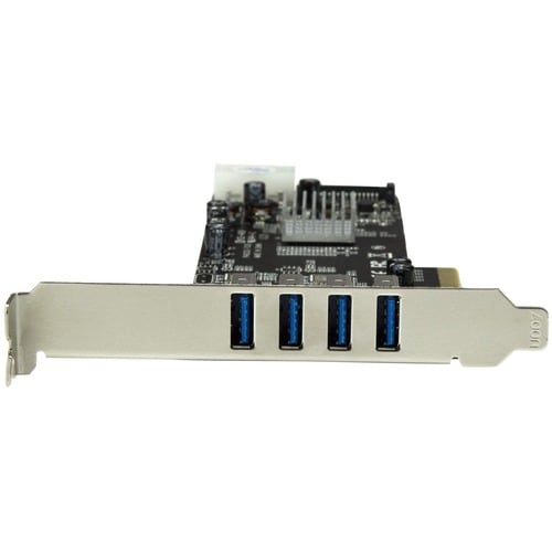 ADAPTADOR DE TARJETA PCIE SUPERSPEED USB 3.0 DE 4 PUERTOS CON UASP