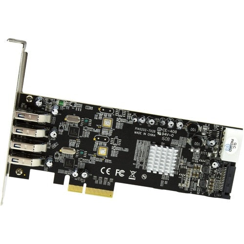 ADAPTADOR DE TARJETA PCIE SUPERSPEED USB 3.0 DE 4 PUERTOS CON UASP