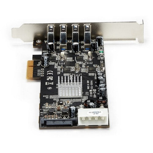 StarTech.com 4 Port PCI Express (PCIe) SuperSpeed USB 3.0 Card Adapter
