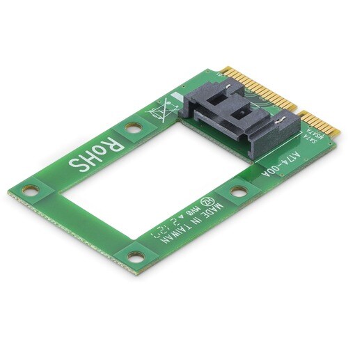 StarTech.com Adaptador mSATA a SATA HDD/SSD - Tarjeta Convertidora Mini SATA a SATA