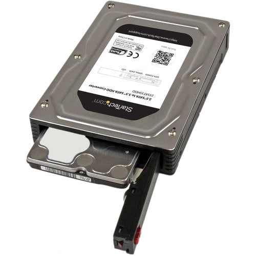 Boîtier adaptateur en aluminium pour disque dur SATA 2,5" vers 3,5" StarTech.com