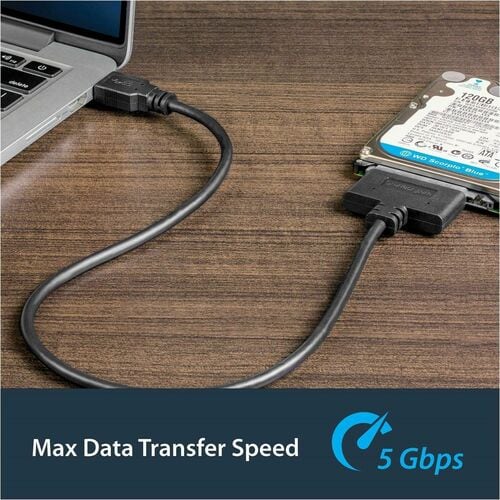 StarTech.com Câble SATA vers USB USB 3.0 UASP - 2.5 SATA SSD / HDD - Har