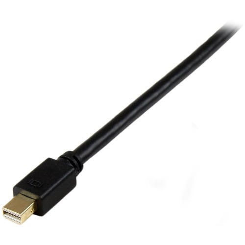 StarTech.com 6ft Mini DisplayPort to DVI Cable, Active Mini DP to DVI-D Adapter/Converter