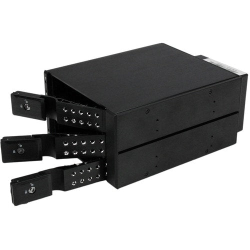 3BAY ALUMINUM TRAYLESS HOT SWAP MOB RACK BACKPLANE F/ 3.5IN SAS II