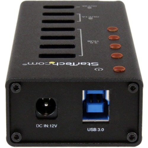 Concentrador USB 3.0 de 4 puertos de StarTech.com más 3 puertos de carga USB dedicados