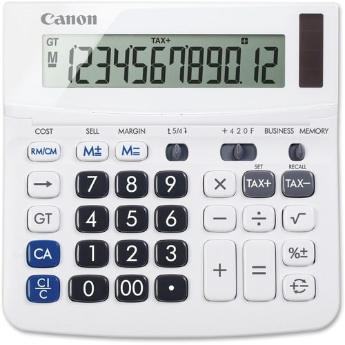 Calculadora financiera de escritorio Canon de 12 dígitos