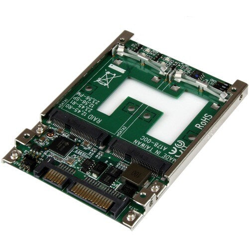 DUAL MSATA SSD RAID CONTROLLER TO 2.5IN SATA RAID ADAPTER