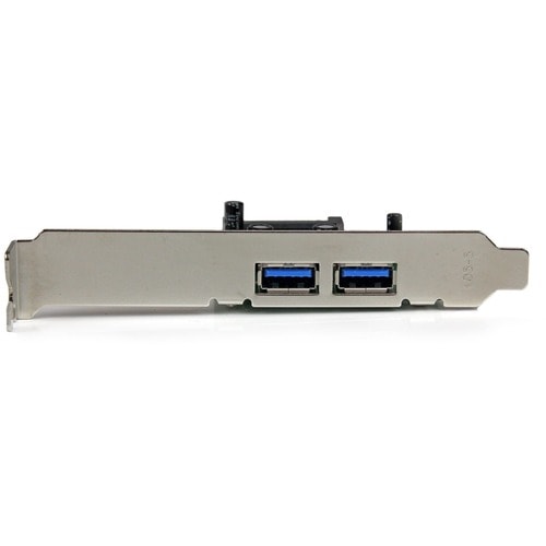 2PORT PCI EXPRESS SUPERSPEED USB 3.0 CARD ADAP W/UASP SATA POWER
