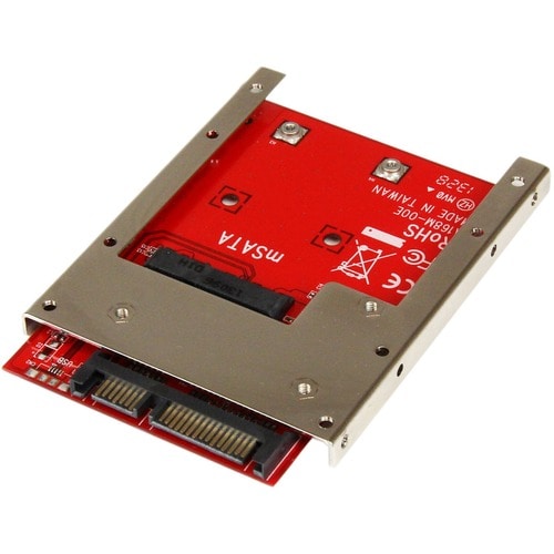 Convertisseur adaptateur SSD MSATA 52 broches vers SATA 2,5 pouces 7+15 broches