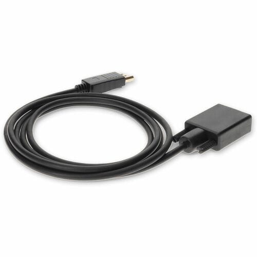 AddOn 6ft (2M) Displayport to VGA Black Adapter