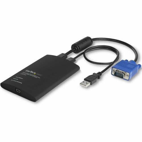 KVM CONSOLE TO LAPTOP USB 2.0 PORTABLE CRASH CART ADAPTER