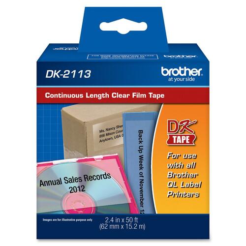 Cinta de etiquetas Brother - Ancho de 2 7/16" (61,98 mm) - Direct Ther