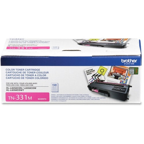 Cartouche de toner d'origine Brother TN331M - Laser - 1 500 pages