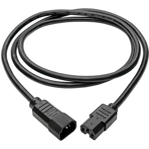 Câble d'alimentation pour ordinateur Tripp Lite 10 pieds C14 vers C15 robuste 16 A 14 AWG 10 pieds