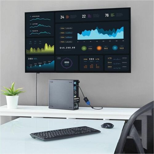 Adaptateur DisplayPort vers VGA StarTech.com, convertisseur DP vers VGA actif, vidéo 1080p