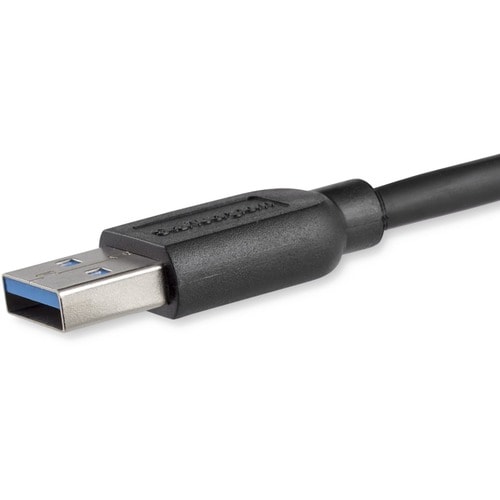 StarTech.com 2m (6ft) Slim SuperSpeed USB 3.0 (5Gbps) A to Micro B Cable - M/M -