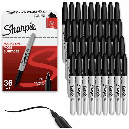 SHARPIE 36CT FIN BOÎTE NOIRE