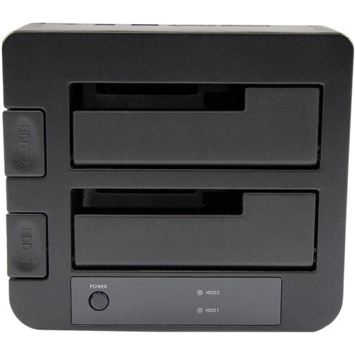 ESATA/USB 3.0 DUAL HDD/SSD DOCK W/ UASP F/ SATA 6GBPS 2.5/3.5IN HDD
