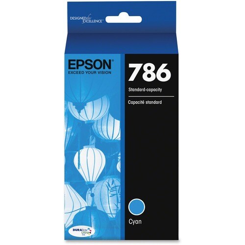Cartouche d'encre jet d'encre d'origine Epson DURABrite Ultra 786 - Cy