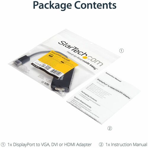 StarTech.com Travel A/V adapter: 3