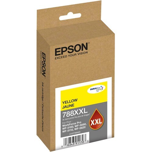 Cartouche d'encre Epson DURABrite Ultra 788XXL Original Extra High Yield Inkje
