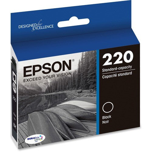 T220 DURABRITE ULTRA BLACK STANDARD CAP INK CART W/SENSORMATIC